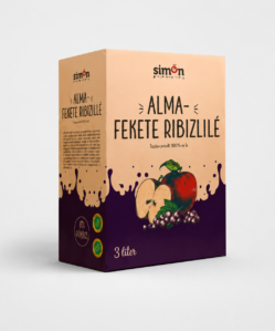 simon gyümölcs alma feketeribizlilé 3000 ml