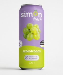 simon gyümölcs szőlőfröccs 330 ml
