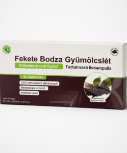 sun moon fekete bodza gyümölcslét tartalmazó ampulla 10x10ml 100 m