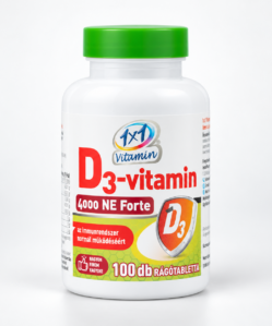1x1 vitamin d3 vitamin 4000iu rágótabletta 100 db