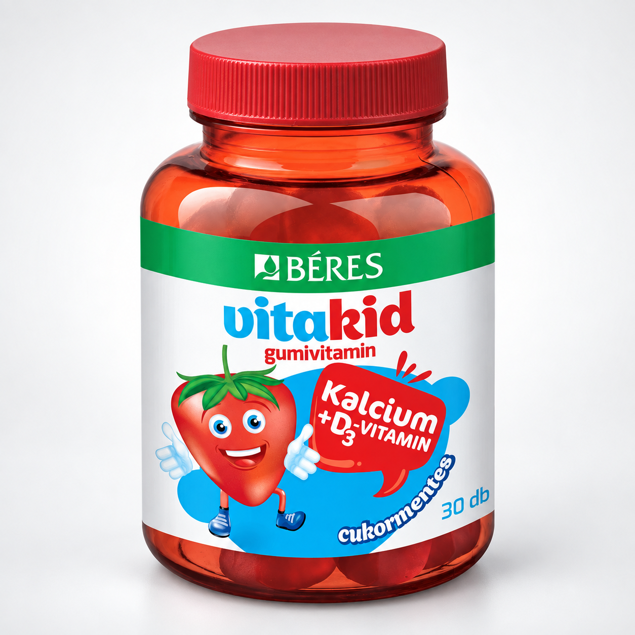 béres vitakid kalcium+d3 vitamin gumivitamin 30 db