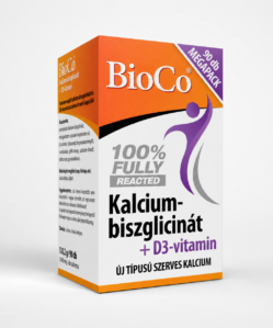 bioco kalcium biszglicinát + d3 vitamin megapack 90db