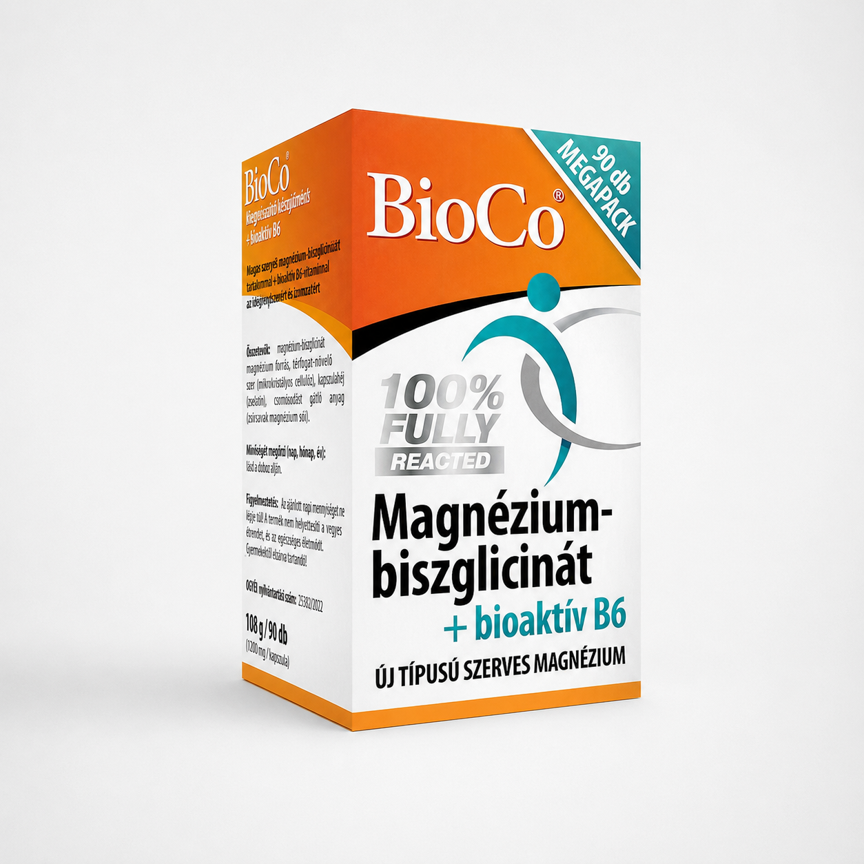 bioco magnézium biszglicinát + bioaktív b6 megapack 90db
