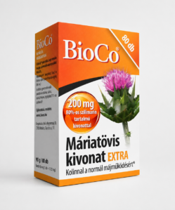 bioco máriatövis extra 200mg, (kolin 85 mg) 80db