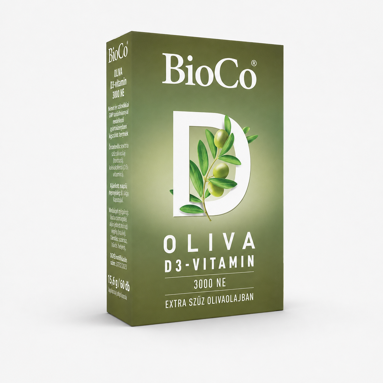 bioco oliva d3 vitamin 3000 ne (lágyzselatin kapszula) 60db