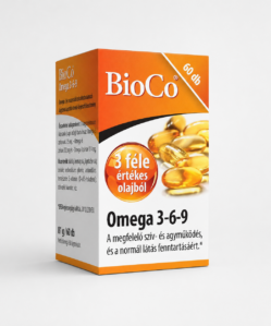 bioco omega 3 6 9 (halo.498,ligetszépeo.200,lenmago.300mg) 60db