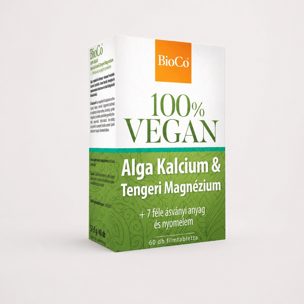 bioco vegan alga kalcium & tengeri magnézium 60db