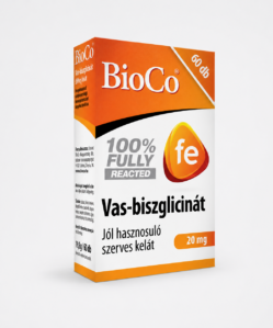 bioco vas biszglicinát 20 mg tabletta 60 db