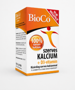 bioco szerves kalcium + d3 vitamin megapack 90db