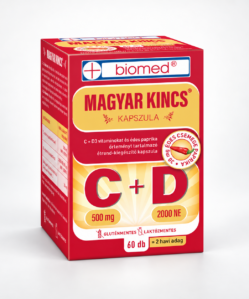 biomed magyar kincs c+d kapszula 60 db