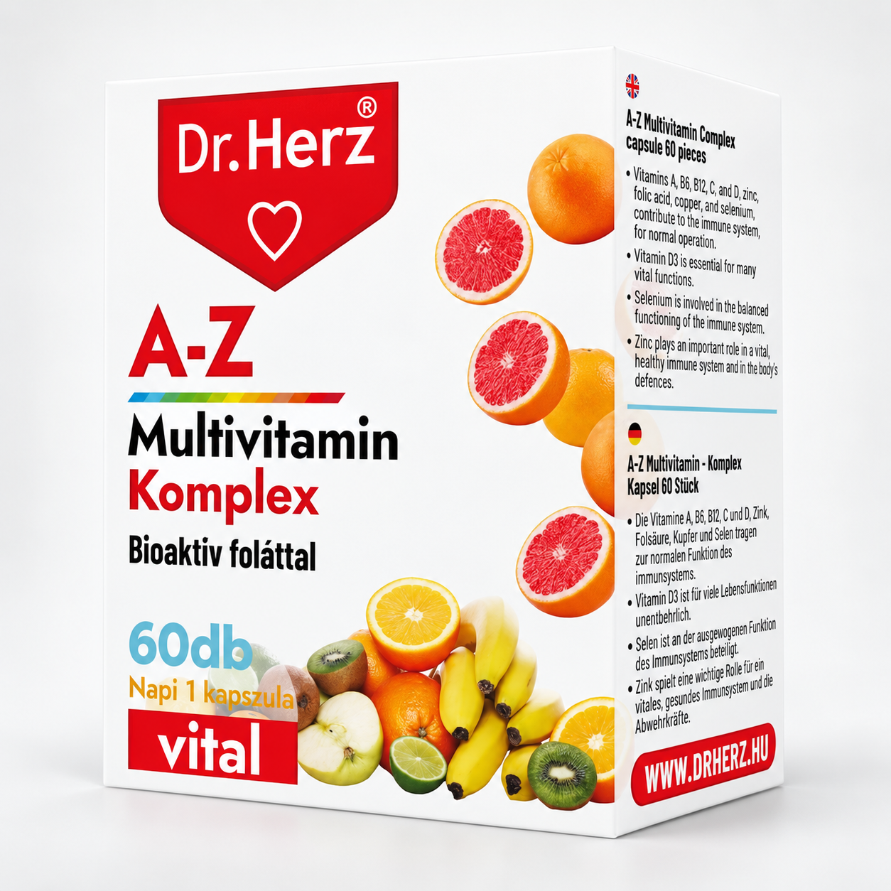 dr.herz a z multivitamin komplex kapszula 60 db
