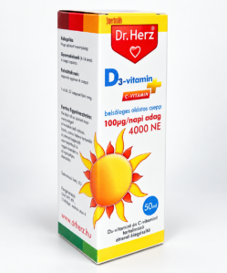 dr.herz d vitamin csepp 50 ml