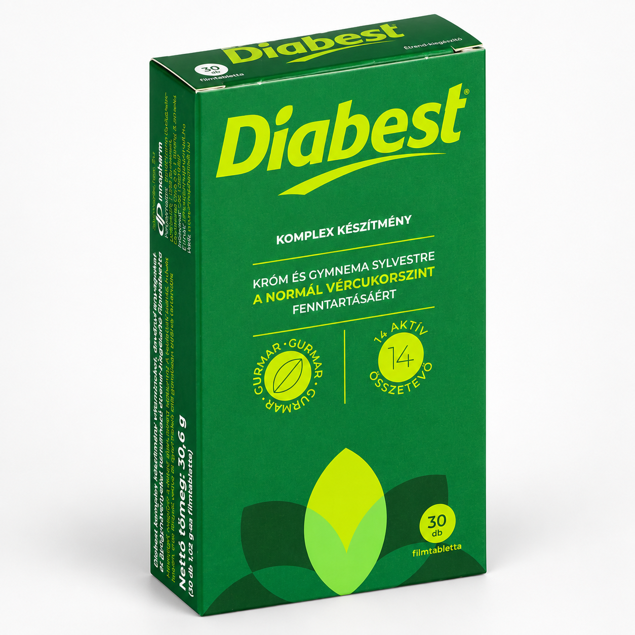 innopharm diabest komplex étrend kiegészítő filmtabletta 30 dbgymnema sylvestre