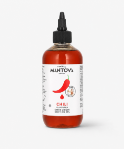 mantova chili ízesítésű extra szűz olívaolaj csavaros adagolókupakkal 250ml