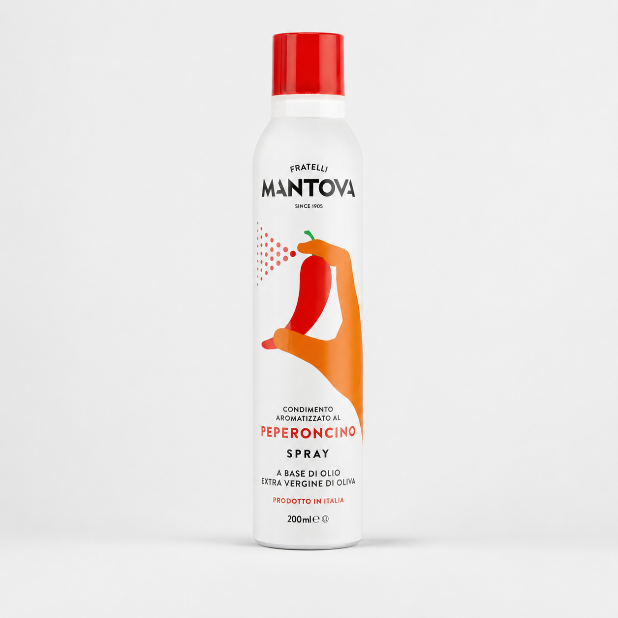 mantova chili ízesítésű extra szűz olívaolaj spray 200 ml