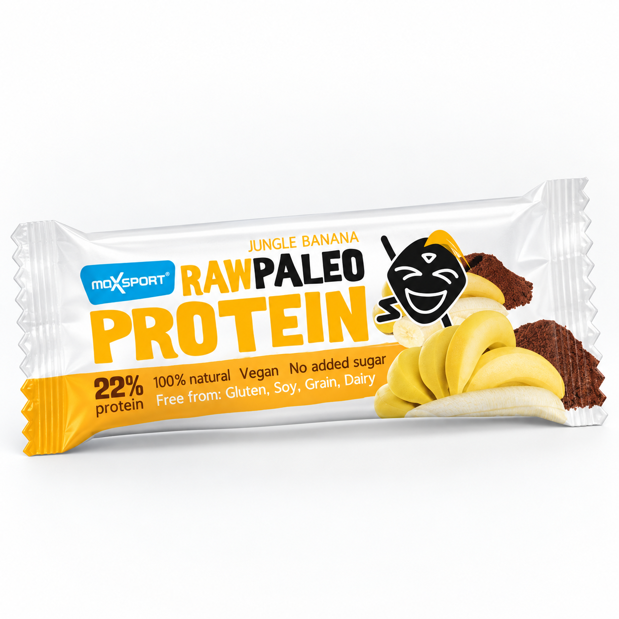 max sport raw paleo protein szelet banános 50 g
