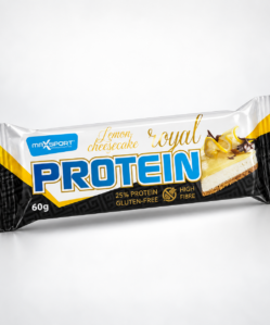 max sport royal protein szelet citrom sajttorta gluténmentes 60 g