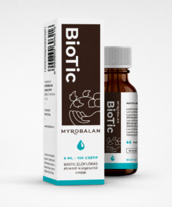 myrobalan biotic probiotikum élőflórás étrend kiegészítő csepp 10 féle baktériumtörzzsel