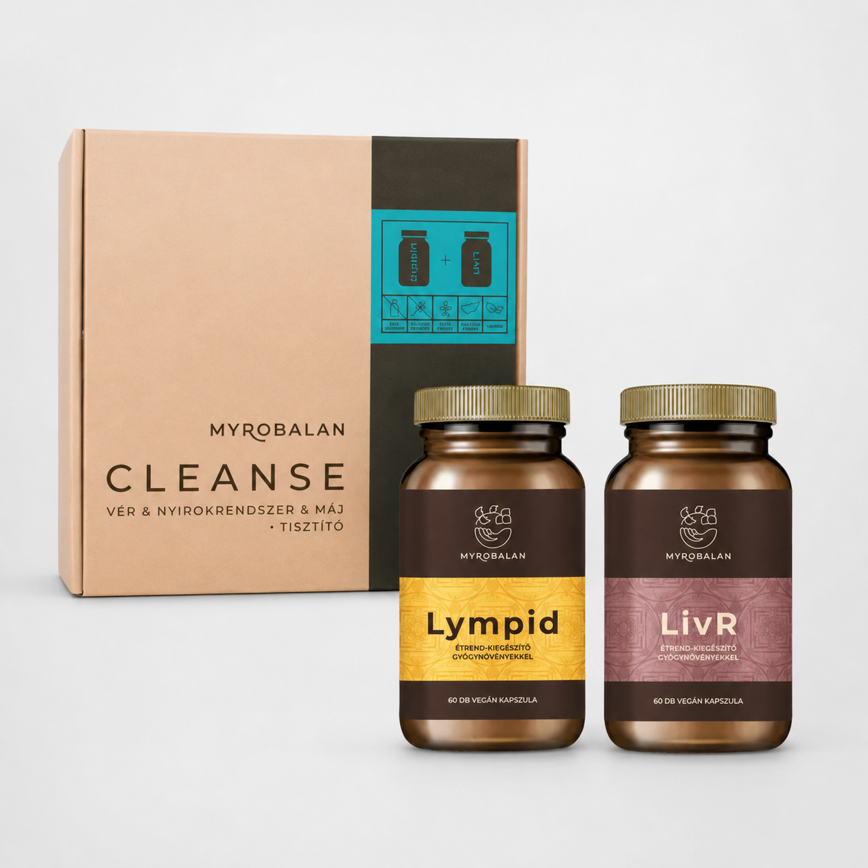 myrobalan cleanse vér & nyirokrendszer & máj tisztító program