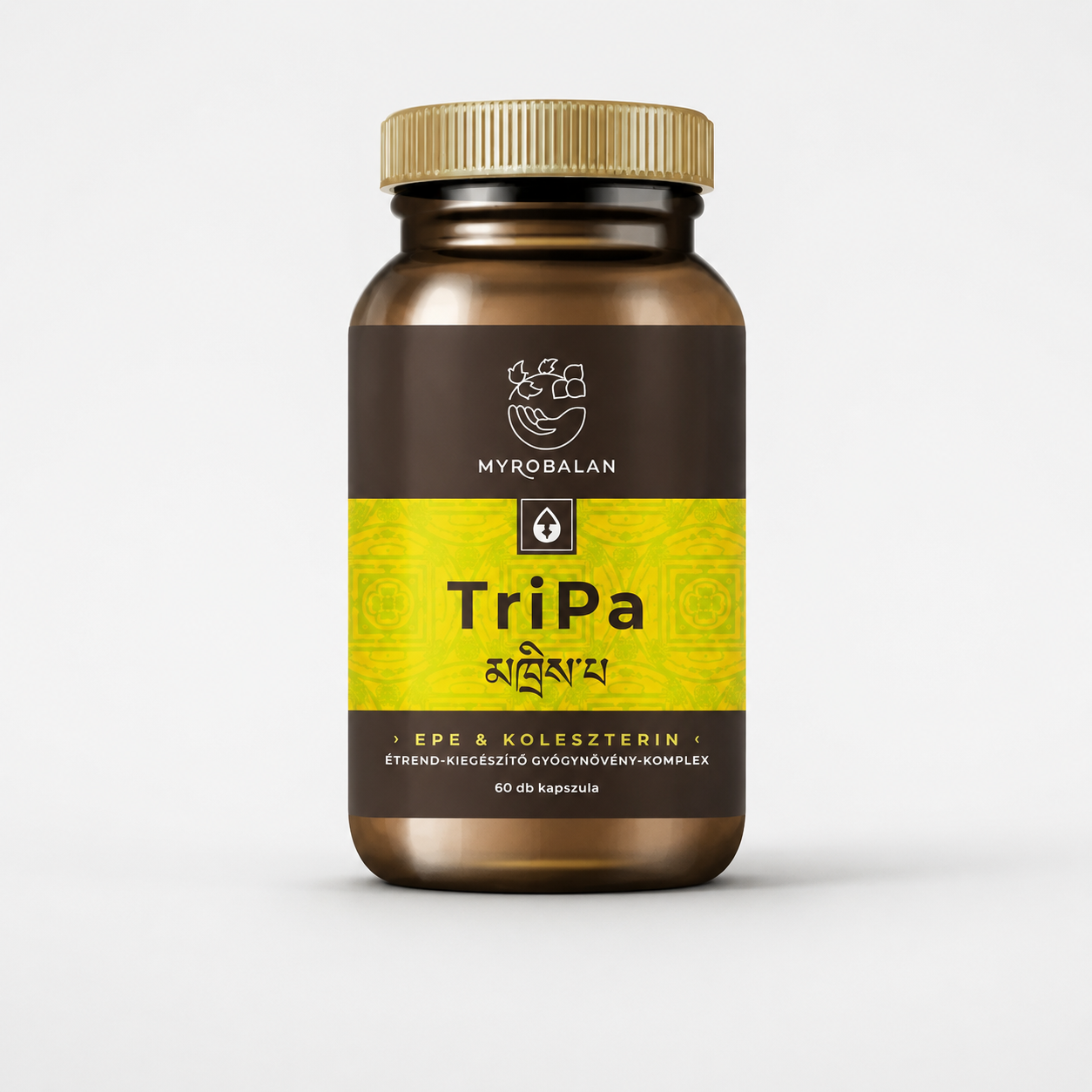 myrobalan tripa epe & koleszterin gyógynövény komplex 60db