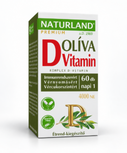 naturland olivalevél+d vitamin 4000ne kapszula 60 db