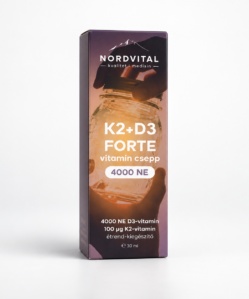 nordvital d3+k2 forte csepp 60adag 30 ml