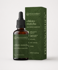 pranagarden chloro matcha folyékony étrendkiegészítő 60ml