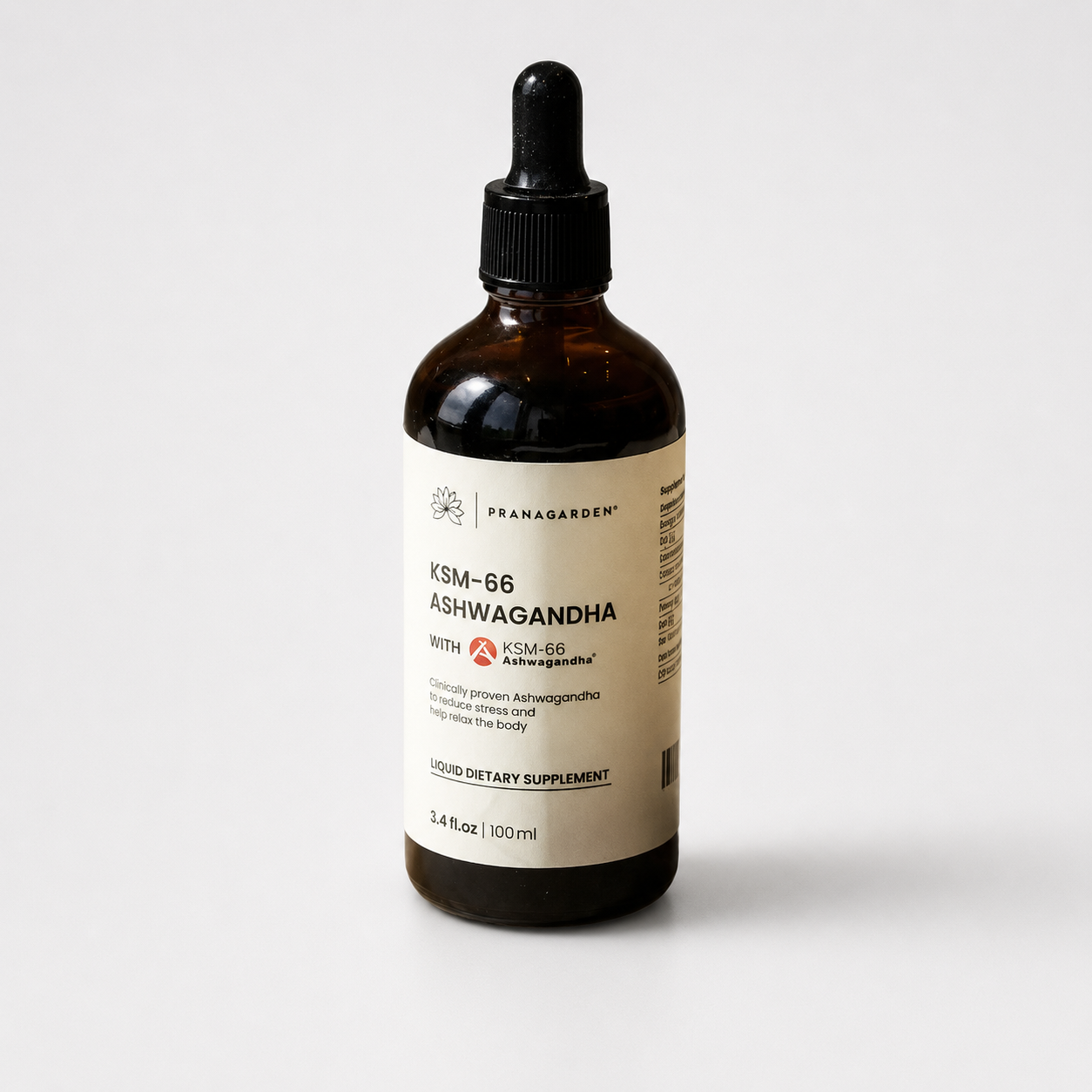 pranagarden ksm 66 ashwagandha bio folyékony kivonat 100 ml
