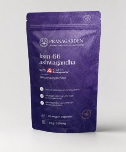 pranagarden ksm 66 ashwagandha gyógynövény kapszula 60 db