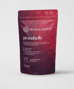 pranagarden pranabelly magas rosttartalmú bélflóra támogató pre probiotikus víz italpor acai és gránátalma 100g