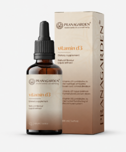 pranagarden folyékony d vitamincseppek (4000ni ) étrend kiegészítő 100ml