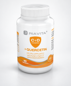 riavita c+d vitamin quercetinnel 90 kapszula