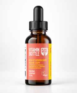 vitamin bottle d3+k2 vitamin baby 400ne csepp 10 ml