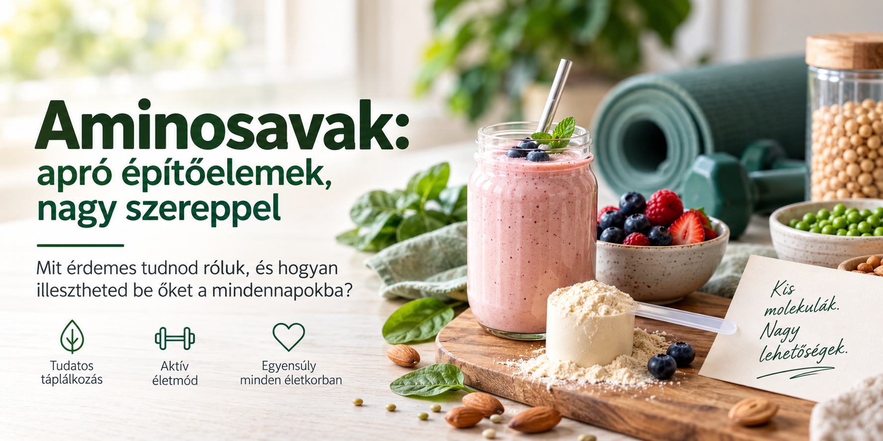 aminosavak apró Építőelemek, nagy szerep 1
