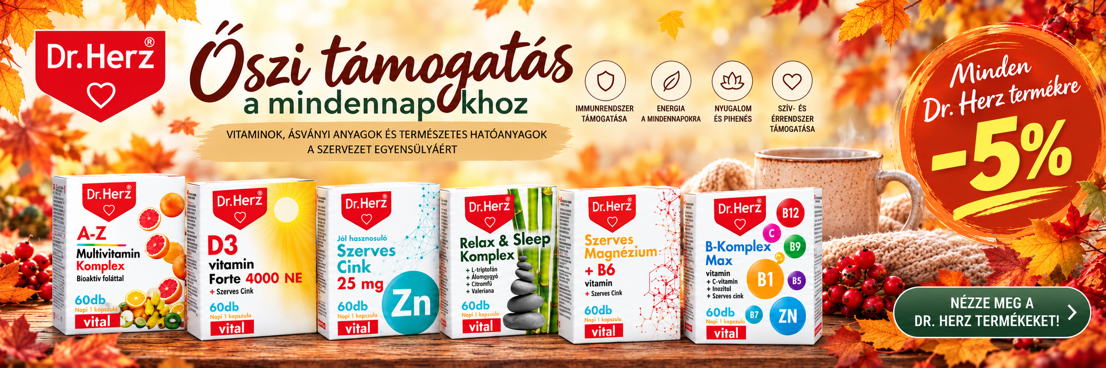 Őszi dr. herz vitaminpromóció
