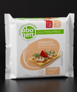 Abonett extrudált kenyér lenmaggal gluténmentes 100 g