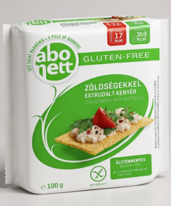 Abonett extrudált kenyér zöldségekkel gluténmentes 100 g