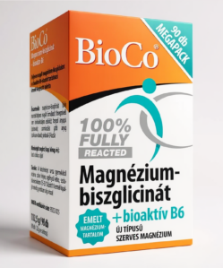 BioCo Magnézium-biszglicinát + bioaktív B6 MEGAPACK 90db