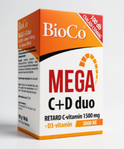 BioCo MEGA C+D duo 100 db filmtabletta