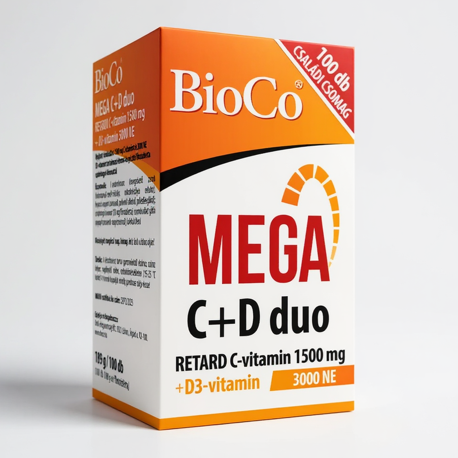 BioCo MEGA C+D duo 100 db filmtabletta