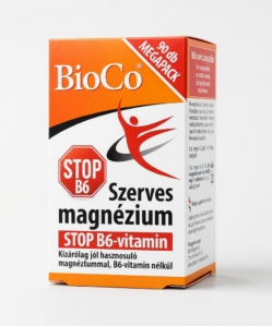 BioCo Szerves Mg STOP B6-vitamin MEGAPACK 90db