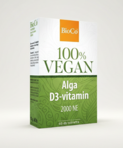 BioCo VEGAN Alga D3-vitamin 2000 NE 60db
