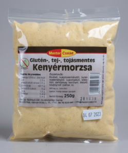 Mester Család gluténmentes kenyérmorzsa 250 g