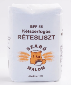 Szabó Malom búza rétesliszt bff-55 1000 g